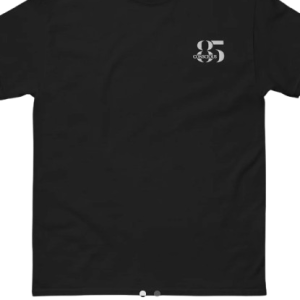 Sleek Black Unisex Tee